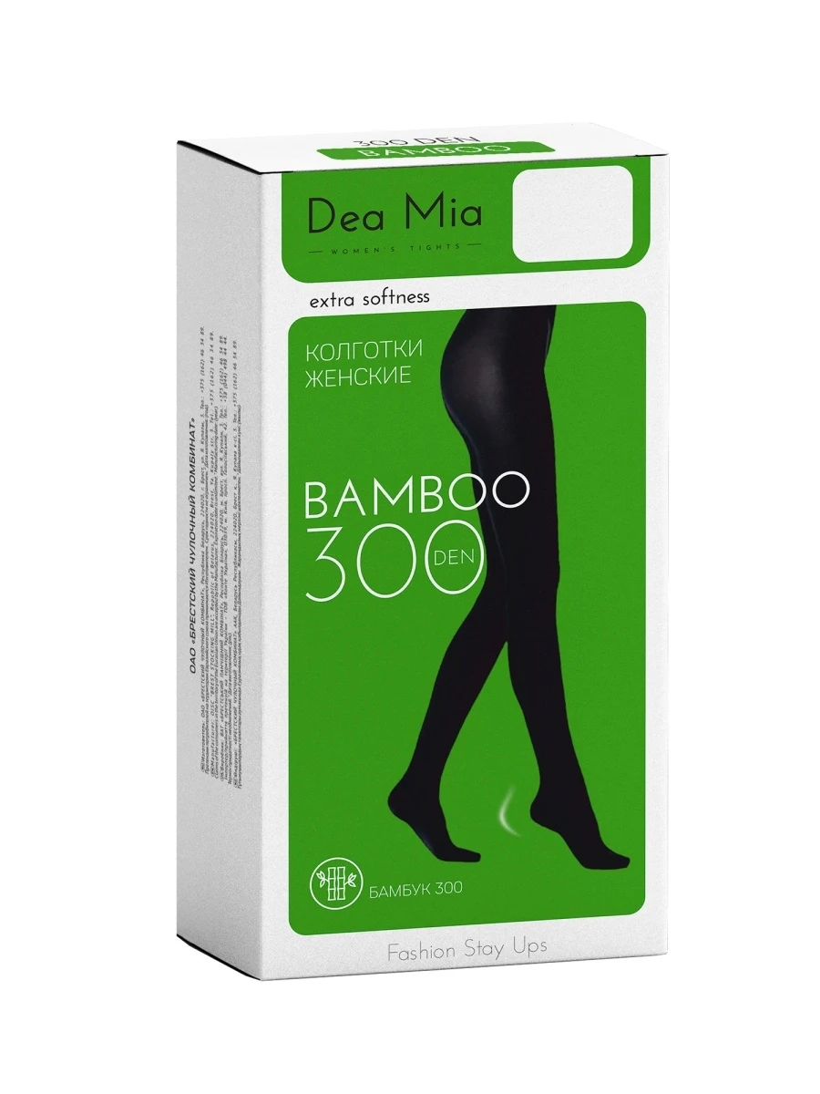 Колготки DEA MIA BAMBOO 300 den бамбуковые теплые | Женская одежда