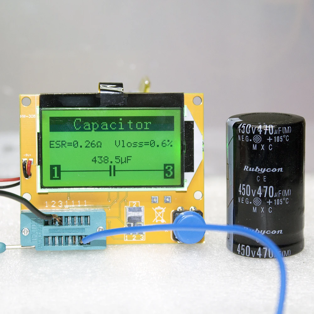 470мкФ*450В -электролитический конденсатор (470UF/450V 30х50 мм 105°C MXС snap in) -Rubycon -ДЕМОНТАЖ!!!