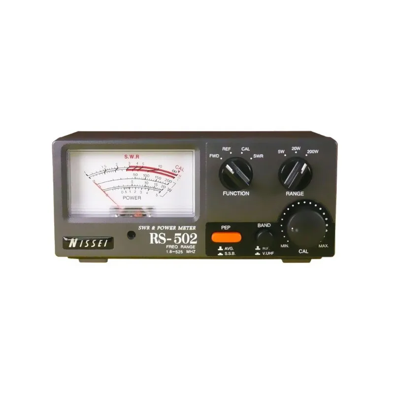 КСВ-метр NISSEI RS-502 (1.8-525 МГц 200 Вт) |