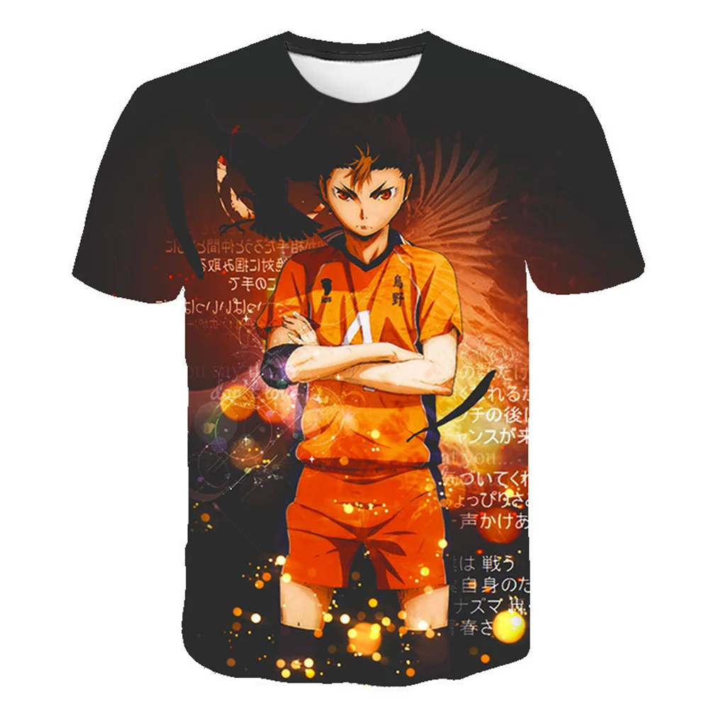 

Haikyuu Anime Clothes T Shirt For Men Camisetas Manga Tops Ropa Hombre Streetwear Tee Camisa Masculina Verano Koszulki Chemise