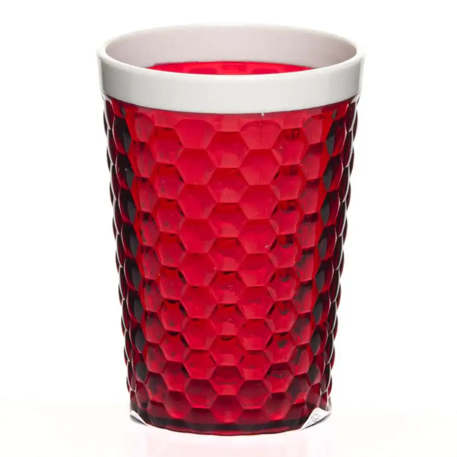 Стакан Мозаика 0 3 л (красный)