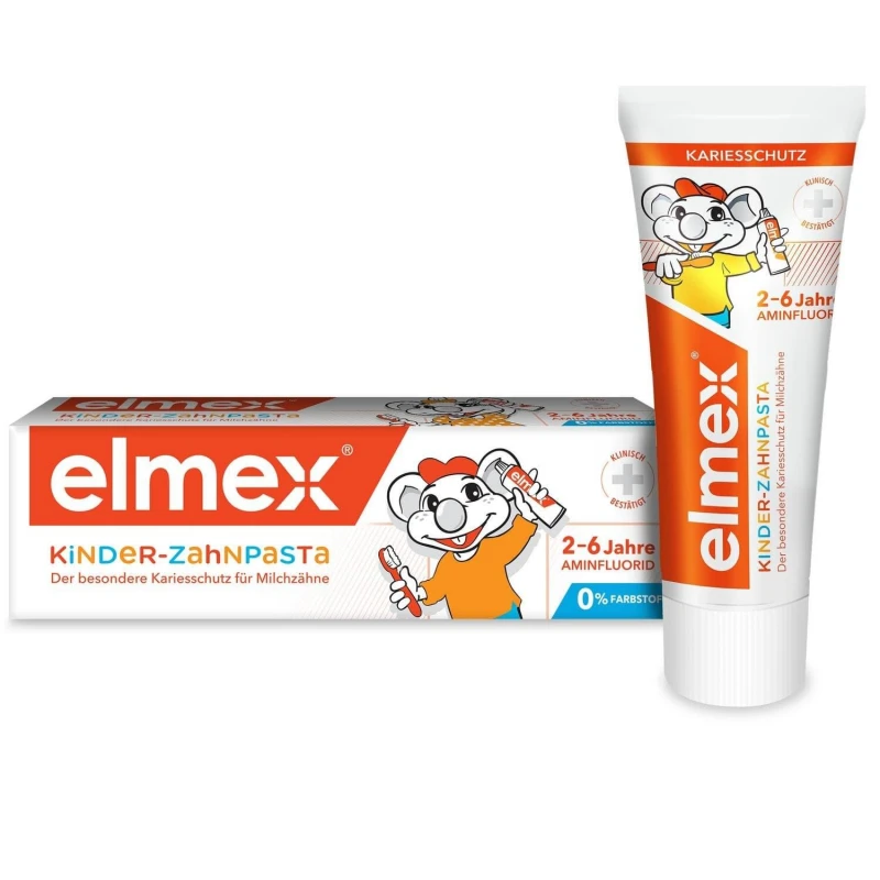 Фото Зубная паста детская ELMEX д/детей от 2 до 6 лет, 50мл 1488487 №1