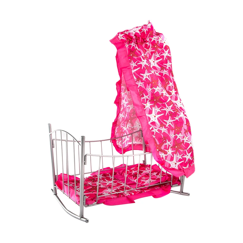 Кукла Колыбель игрушки для детей колыбель куклы кровати качалка подходит 18