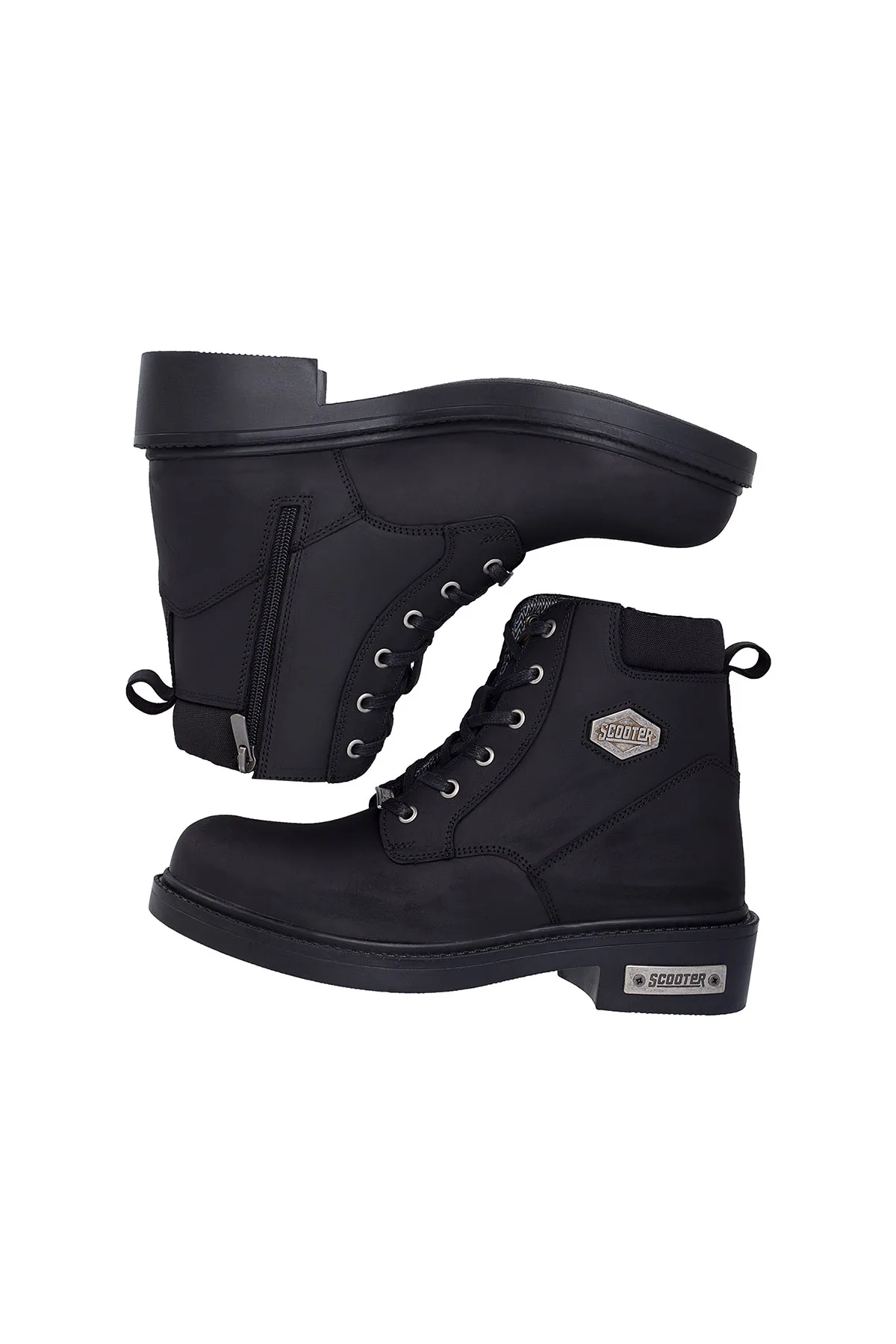 Мужские ботинки из натуральной кожи для скутера альпинизма рыбалки и кемпинга