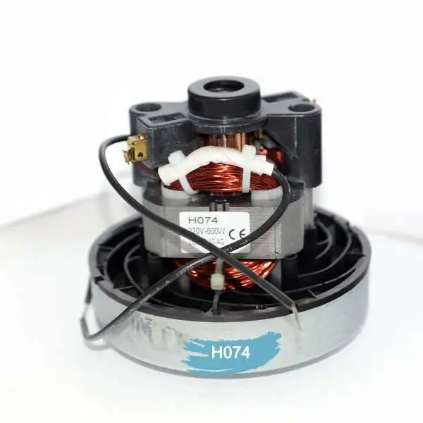 Вакуумный двигатель для маленьких пылесосов 600 Вт H = 96 мм d 107 мм h074 on.
