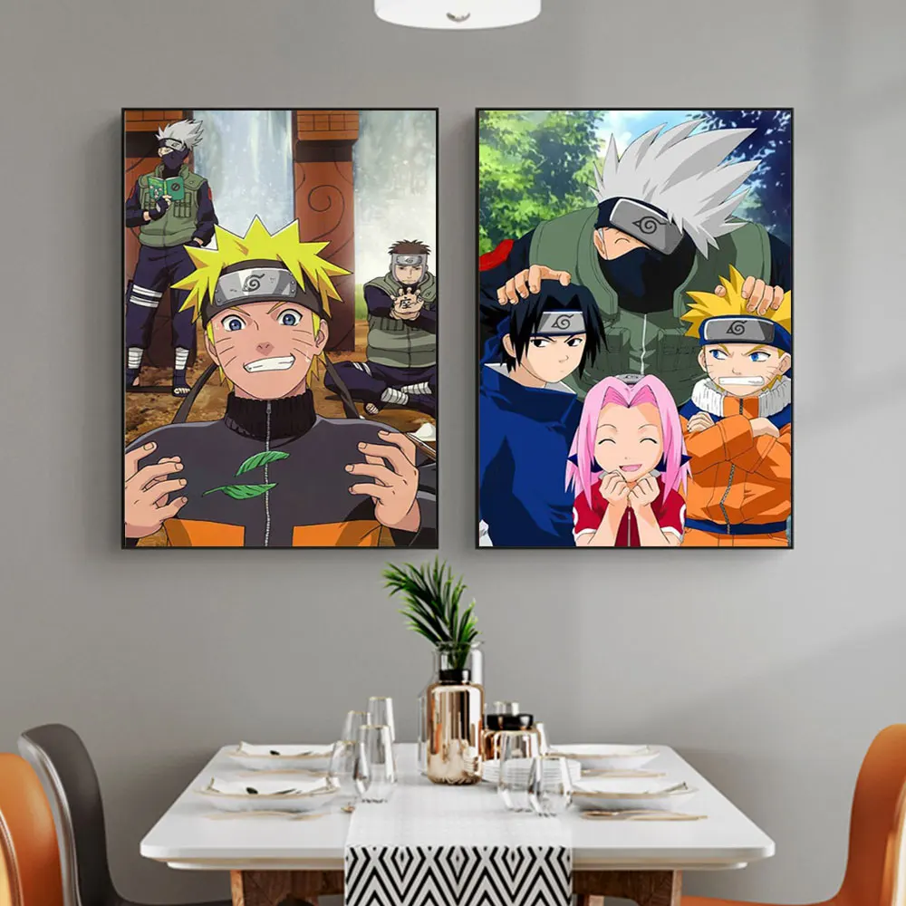 

Japanese Anime Naruto Canvas Painting Wall Art Uzumaki Naruto Poster Print Picture for Living Room Home Decoration Mural Cuadros
