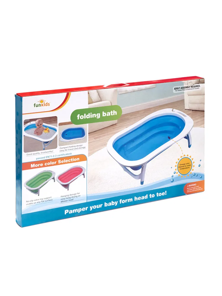Ванна детская складная Funkids &quotFolding Smart Bath" для купания новорожденного|Детские