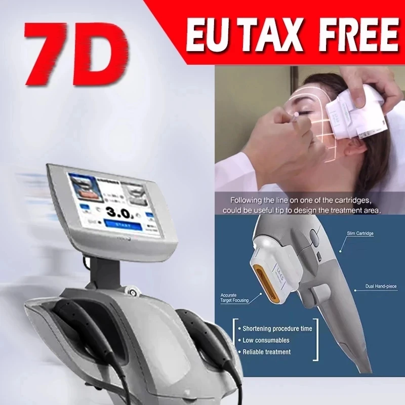 

2021 Latest Professional 9D7D Focused Ultrasound Newest 7D Body And Face Slimming Machine 7D For Winkle Removal