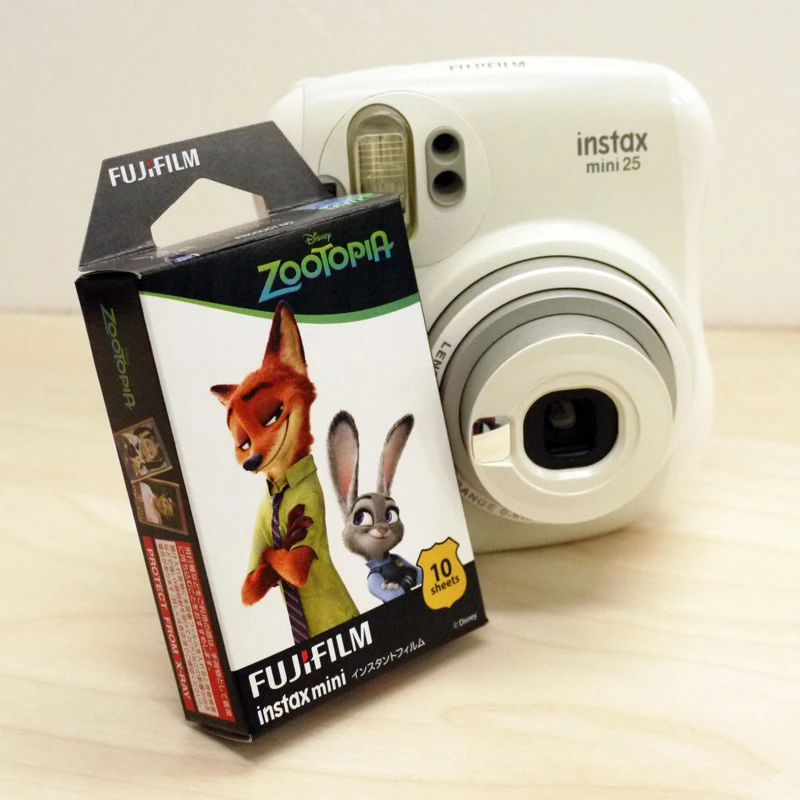 Fujifilm Instax Mini ZooTopia Instant 10 пленка для Fuji Mini 7s 8 8+ 9 25 50s 70 90 300 SP-1 2 принтера