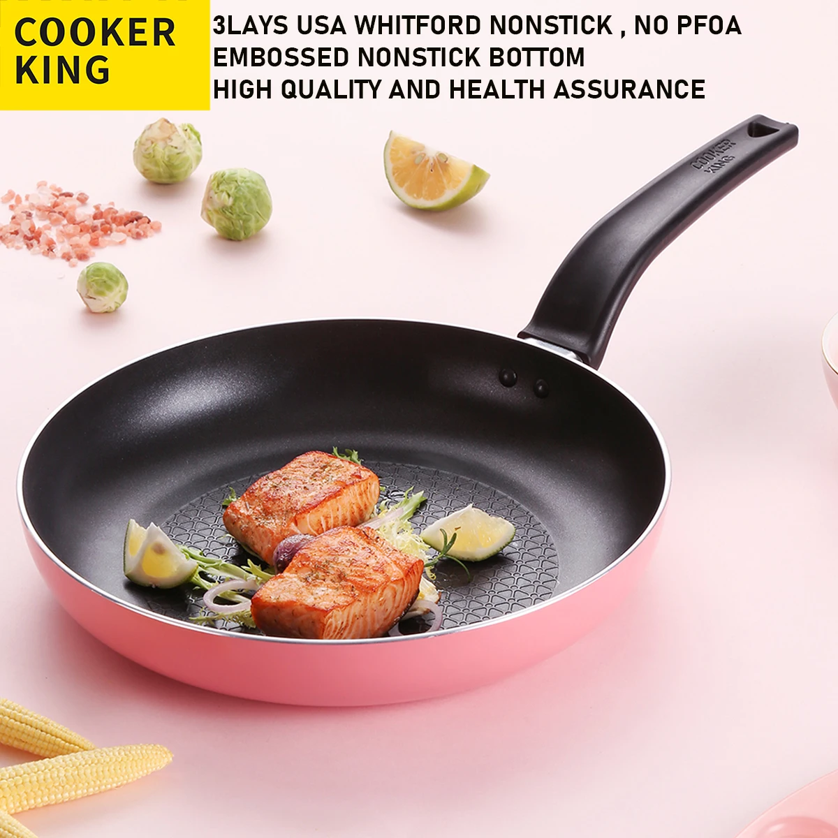 Антипригарная сковорода COOKER KING для сковороды яиц подходит всех печей