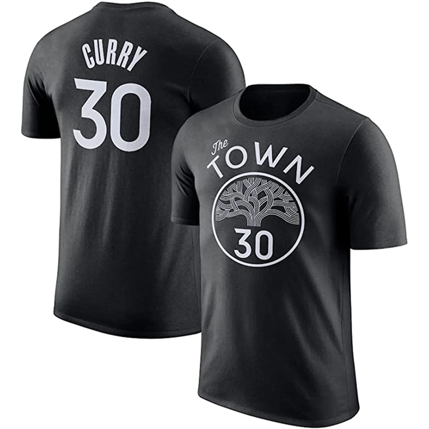 

Men's Basketball Jersey T-shirt, Golden State Warriors # 30 Stephen Curry Swingman Uniform, Breathable and Quick-Dry Fan Vest