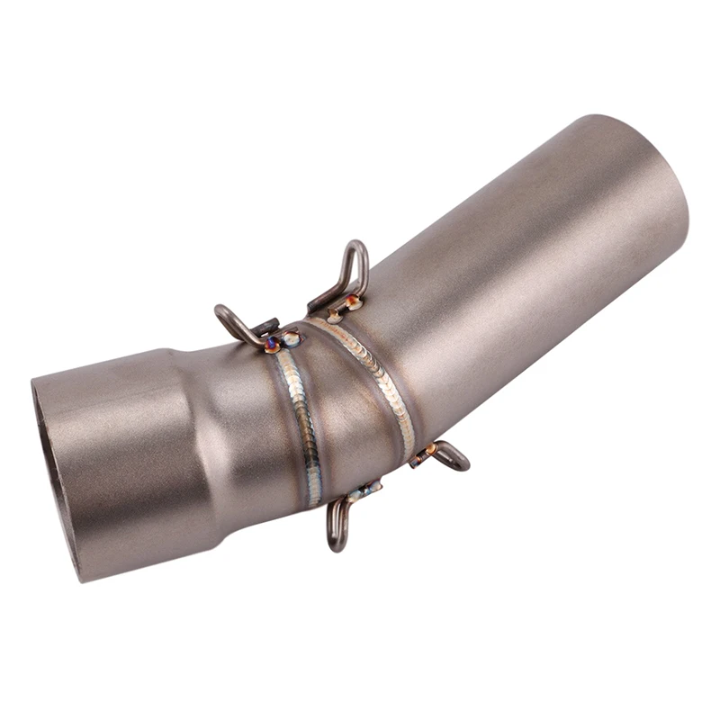 

For BMW F650GS F700GS F800GS F800GS ADV 2013-2017 Exhaust System Mid Link Pipe Connecting Section Tube Slip On Motorcycle