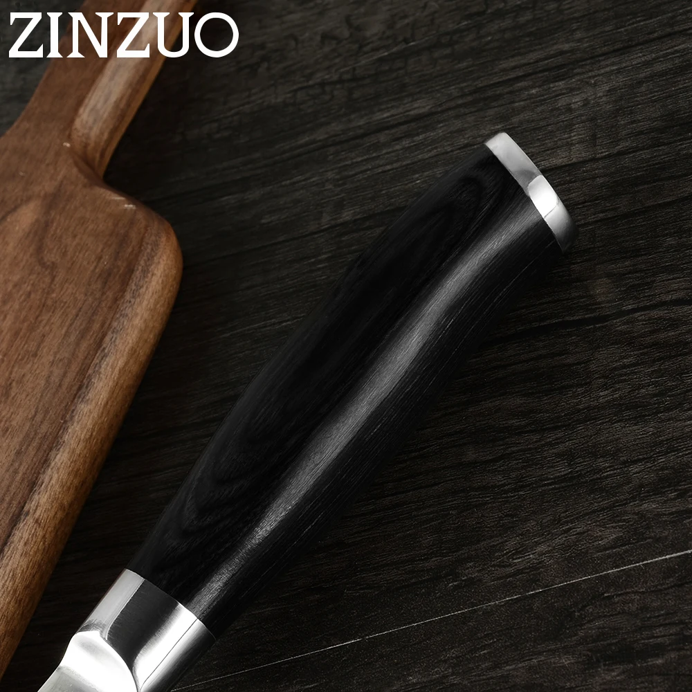 ZINZUO 8-дюймовый Нож для сашими дамасский нож рисования 67 слоев VG10 кухонный