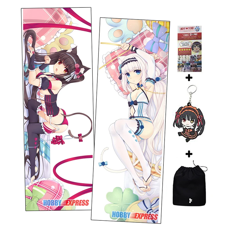 Хобби Express Chocola ванили Nekopara Dakimakura японский отаку Waifu обниматься тела Чехол ADP20001