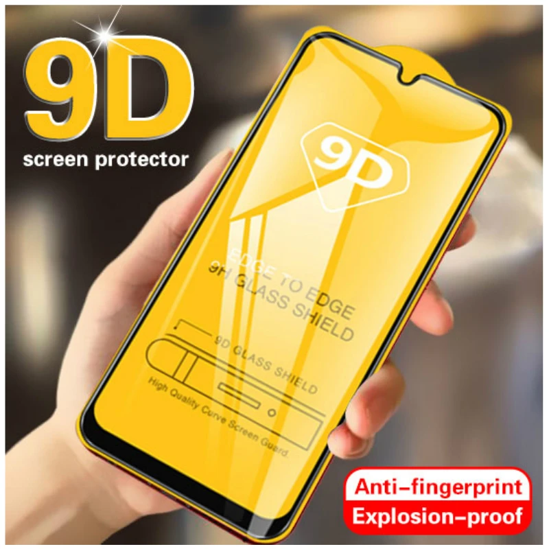 Закаленное стекло 9D с полным покрытием для моделей Iphone Защита экрана всех Прямая