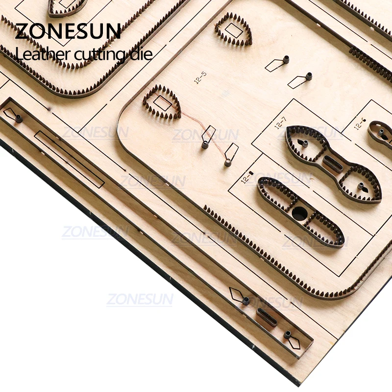 Сумка ZONESUN через плечо кожаная сумка для резки штамповка инструментов стальное