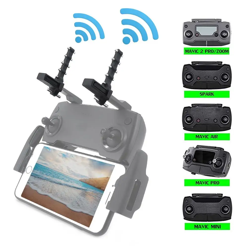 Усилитель сигнала контроллера Mavic антенна расширитель диапазона для DJI Spark/Mavic
