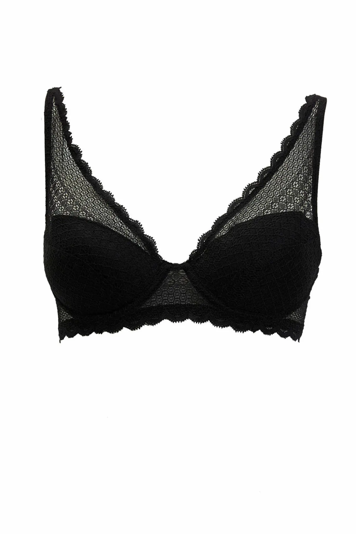 Дефакто бюстгальтер для женщин глубокий v образный вырез девушек кружевное белье