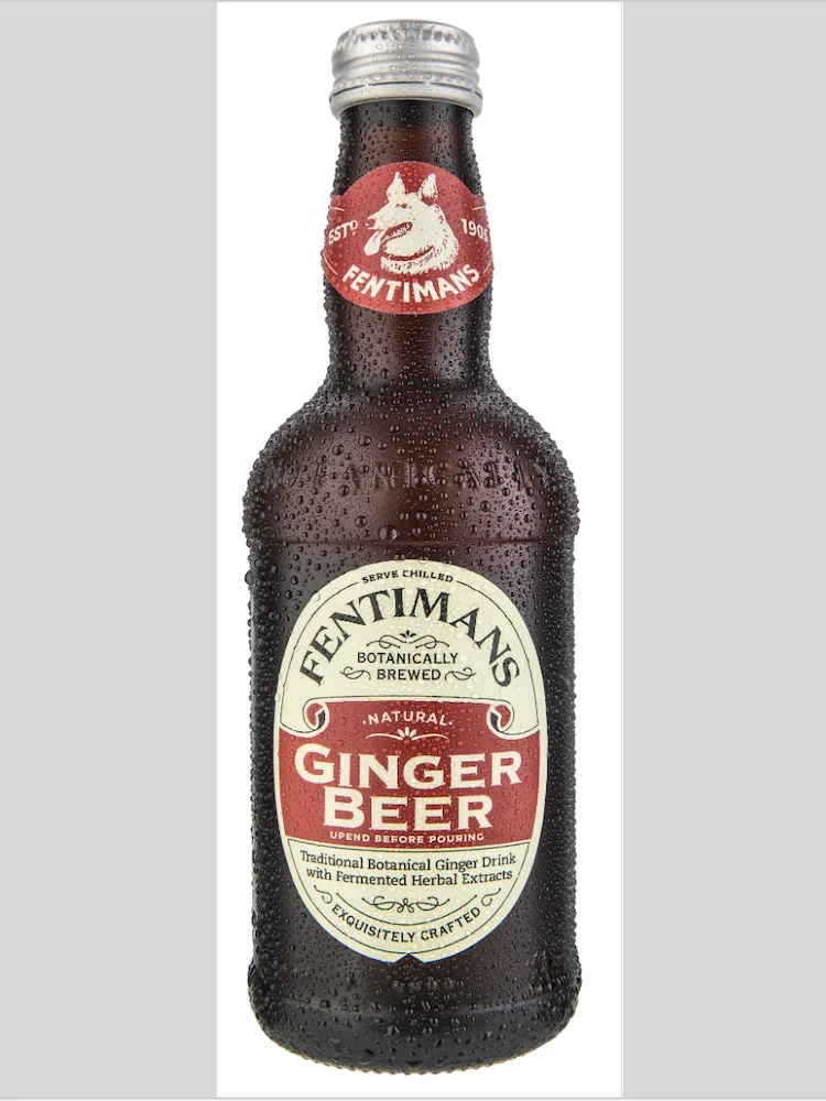 Уникальный английский лимонад Fentimans / Фентиманс Traditional Ginger Beer 275 мл - купить по