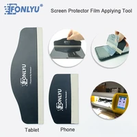 fonlyu hydrogel cutting plotter film squeegee screen protector wrapping scraper de bubble shovel for phone film applying tools