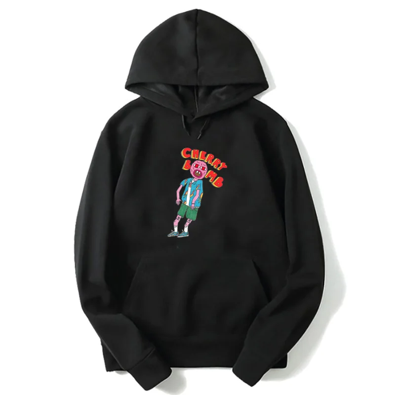 Tylerthe Creator Print Hoodie Long Sleeve Street Style Print Rapper Hooded Sweatshirt for Women Men