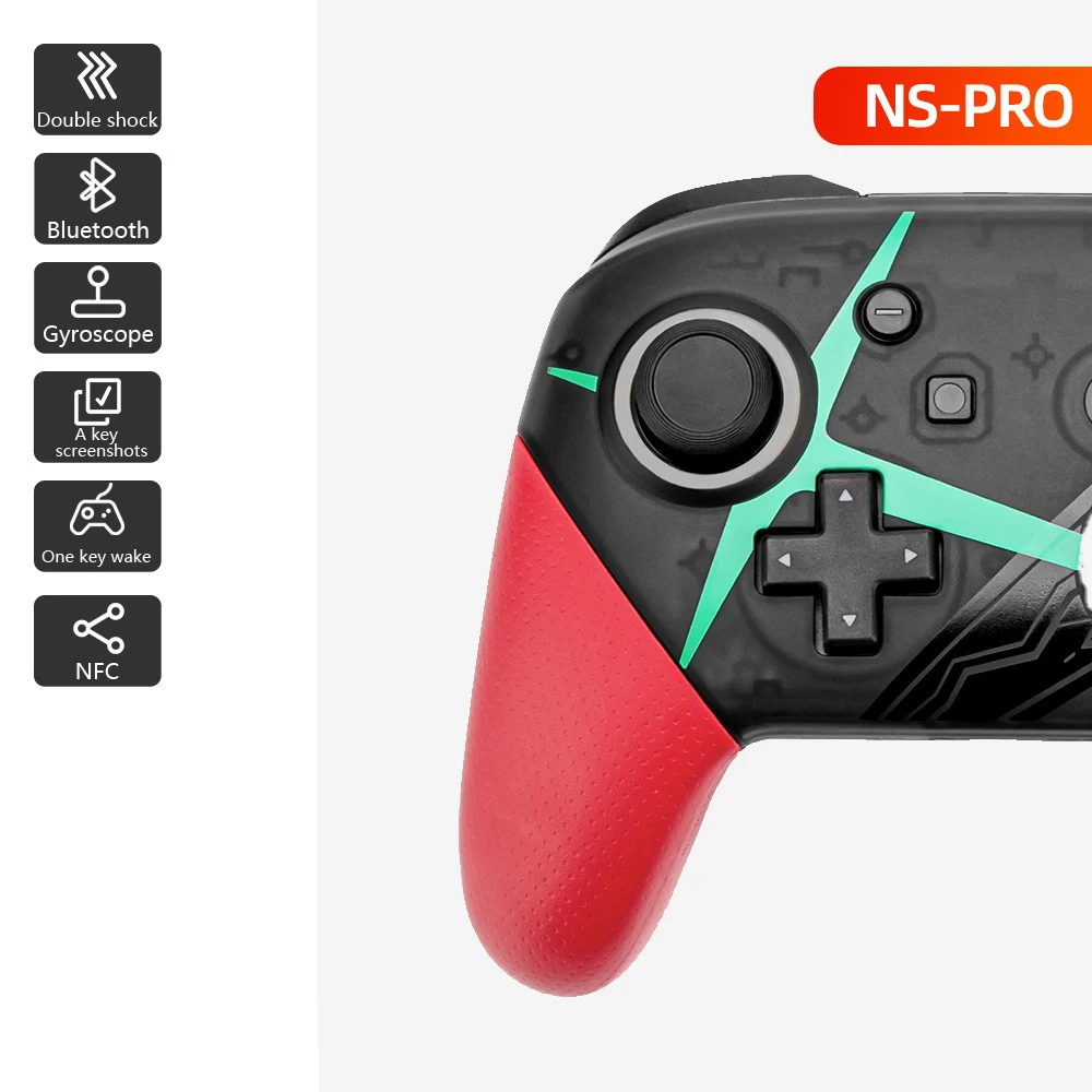 

Беспроводной контроллер NS Switch Pro, беспроводной контроллер, переключатель геймпада Bluetooth, беспроводной Gmaepad с скриншот, ось гироскопа