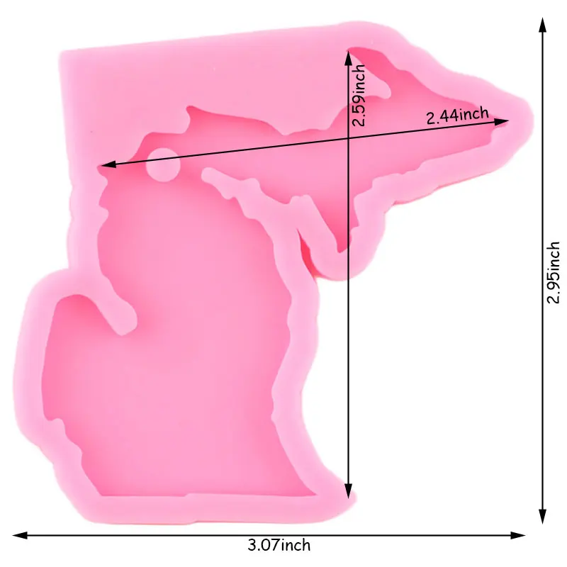 Блестящие силиконовые формы в американском штате Мичиган сделай сам эпоксидная