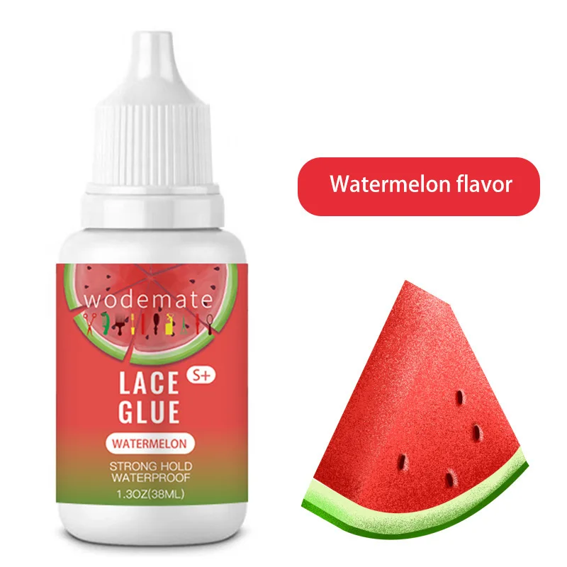 

20 bottle free logo 38ml WaterProof Lace Wig Super Bonding Eyelahes Glue for Lashes Adhesive for Toupee Frontal 30ml Remover