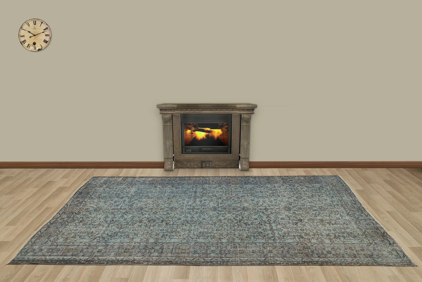

Hand Woven Tumbled Carpet (7236)172x288