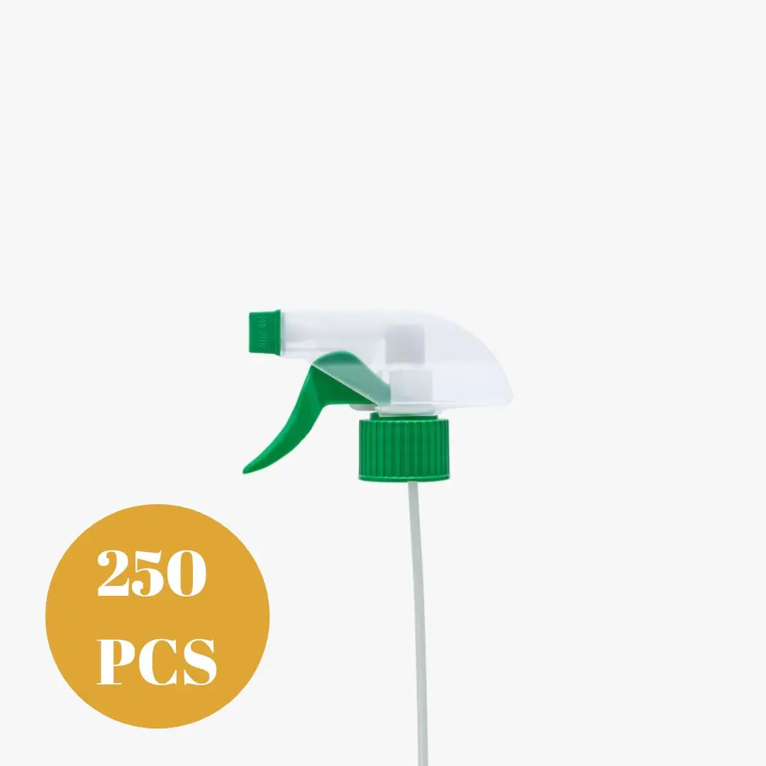 

250 PCS Spray head clear - green spray trigger replacement flower balcony garden spray plant watering nozzle