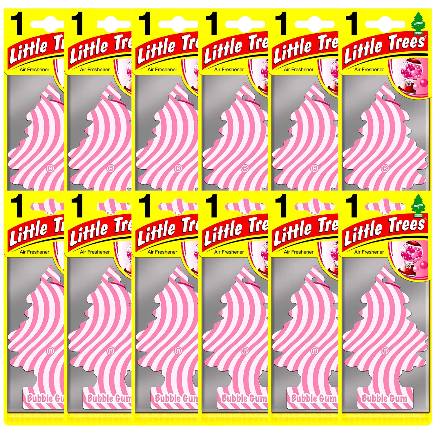 

Little Trees Bubble Gum Sakız Aromalı Oto Kokusu 12 Adet