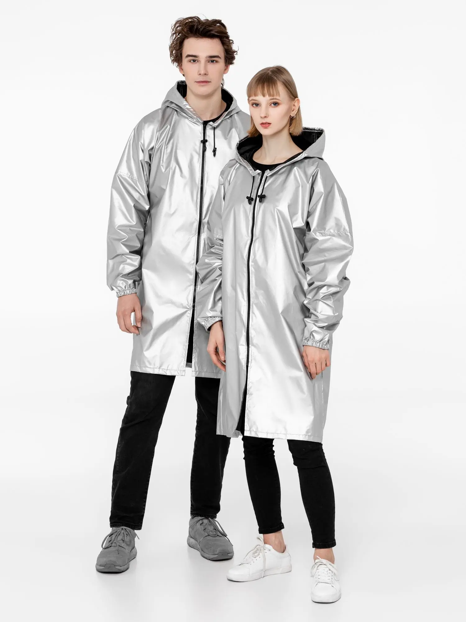 Дождевик Rainman Zip на молнии с капюшоном унисекс 11124 Unit|Мужские куртки| |
