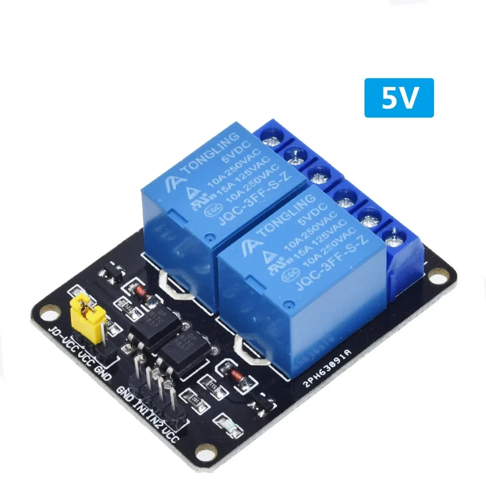 Релейный модуль с оптроном 5 В 12 1 2 4 6 8 каналов релейный выходом для arduino в наличии |