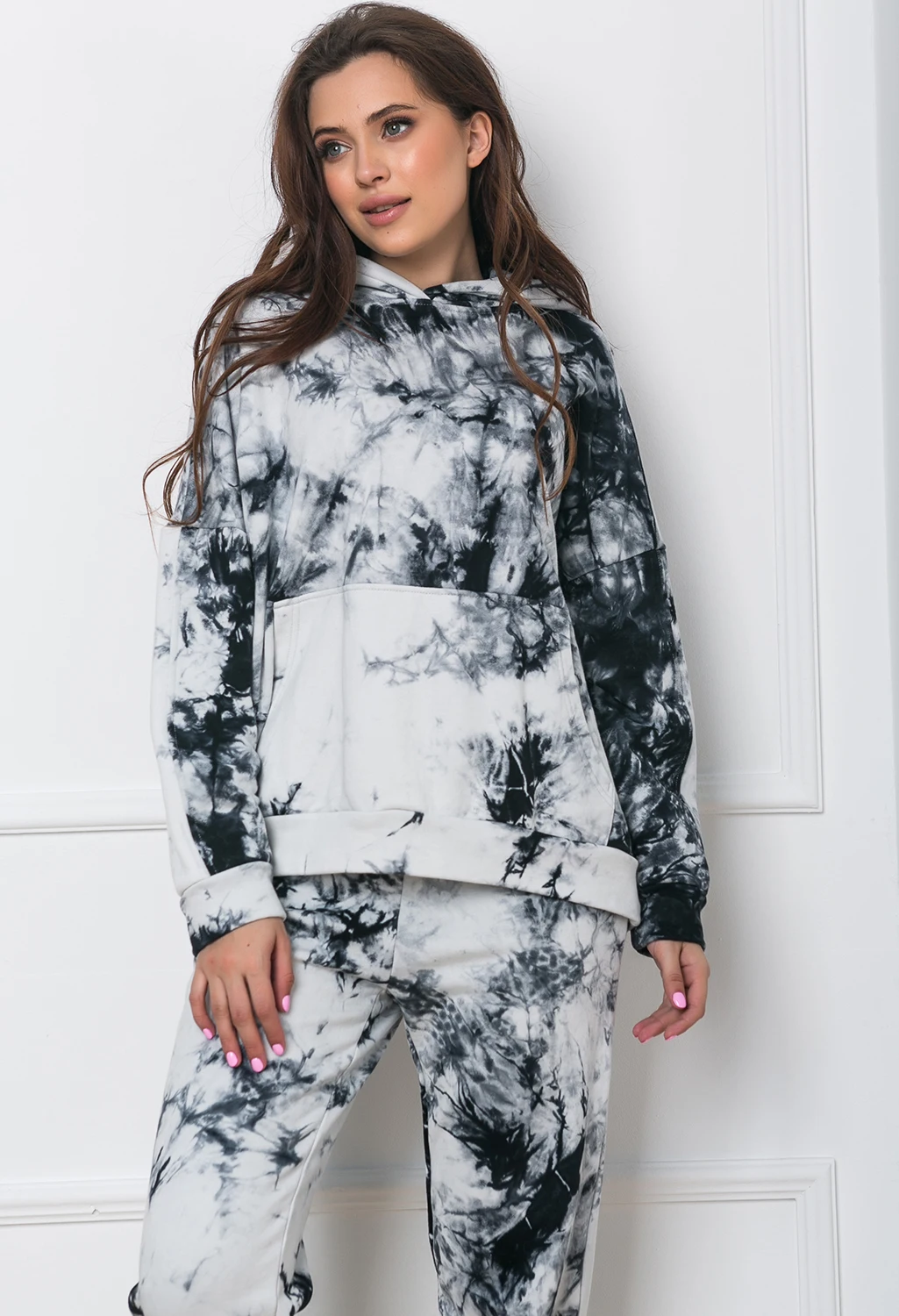 Худи женское Jetty (635-19) из футера