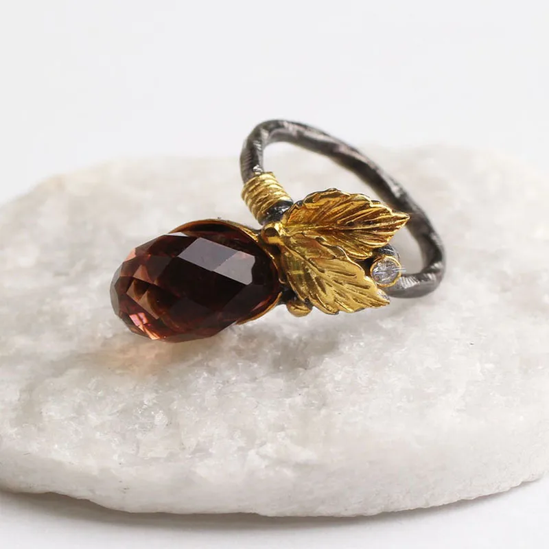 

Sultanite Womens Gold Plated Silver Ring, Woman 925 Silver Sultanite Handmade Ring, Color Changing Oval Sultanite ring