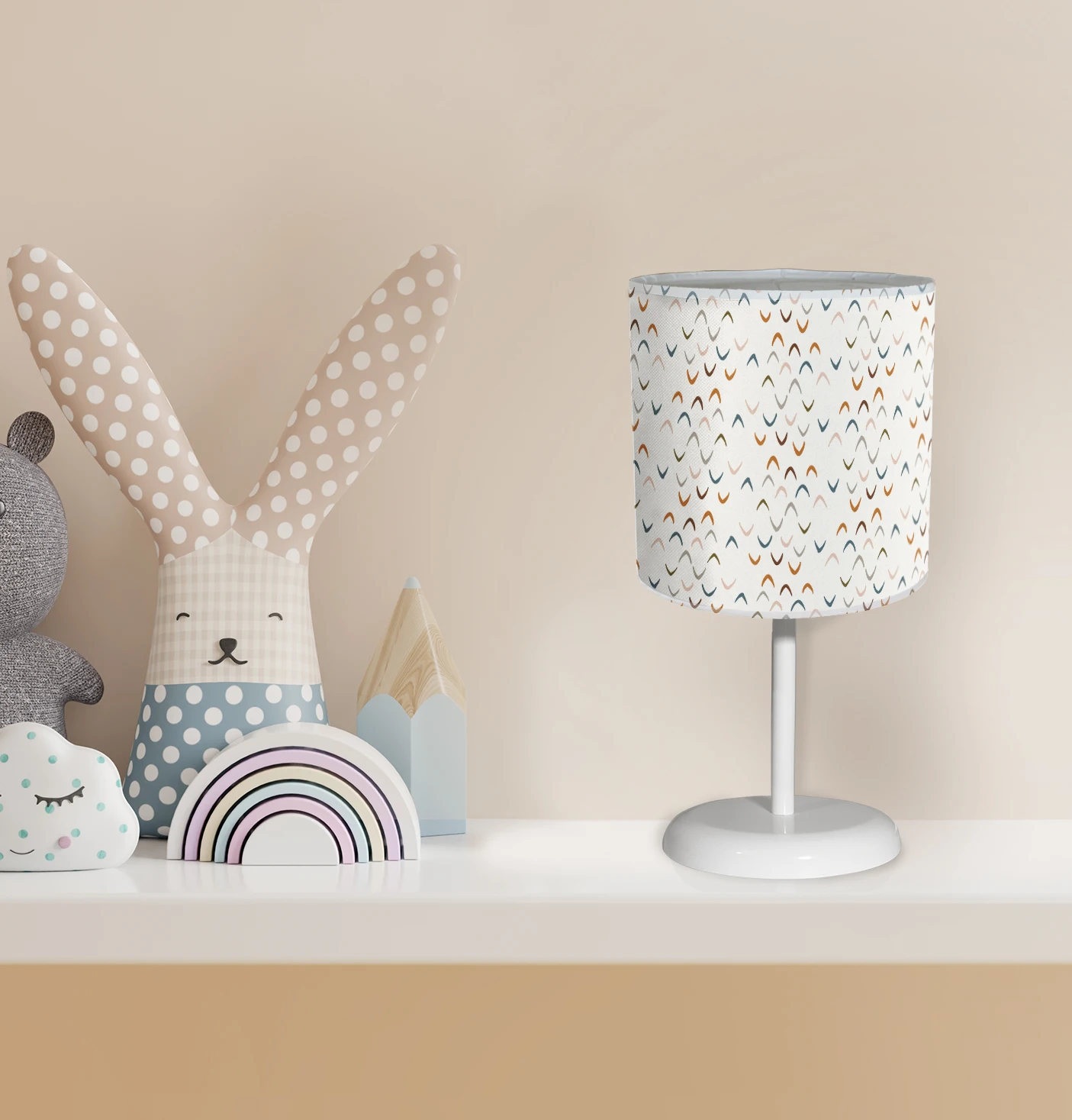 

kids room lampshade models decoration baby lighting light table lamp chandelier lampshade colorful shape patterned