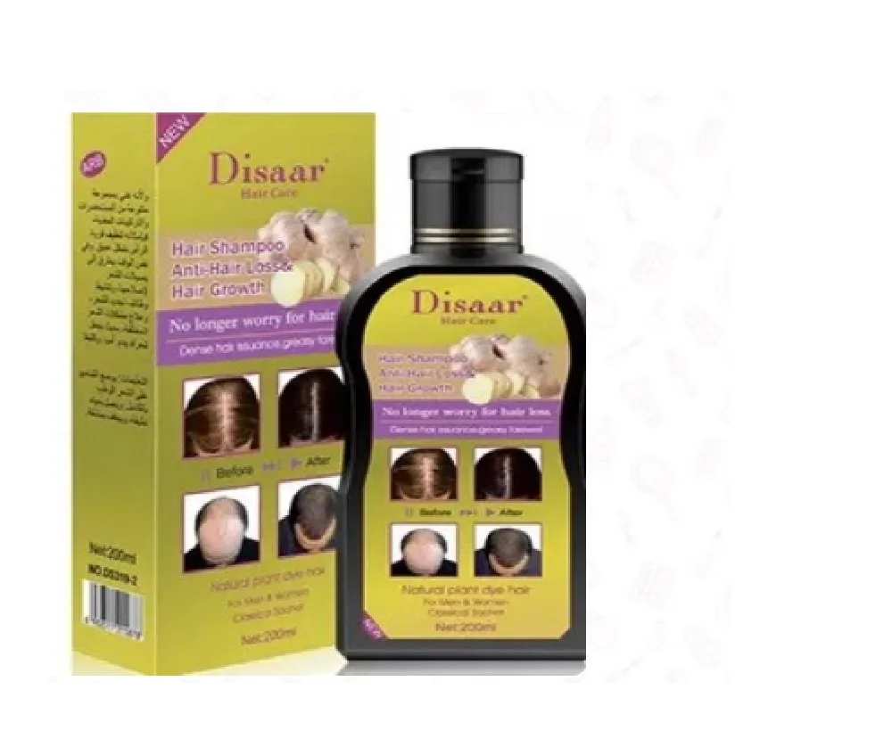 DISAAR ШАМПУНЬ С ИМБИРЕМ ПРОТИВ ВЫПАДЕНИЯ И ДЛЯ РОСТА ВОЛОС 200 мл |