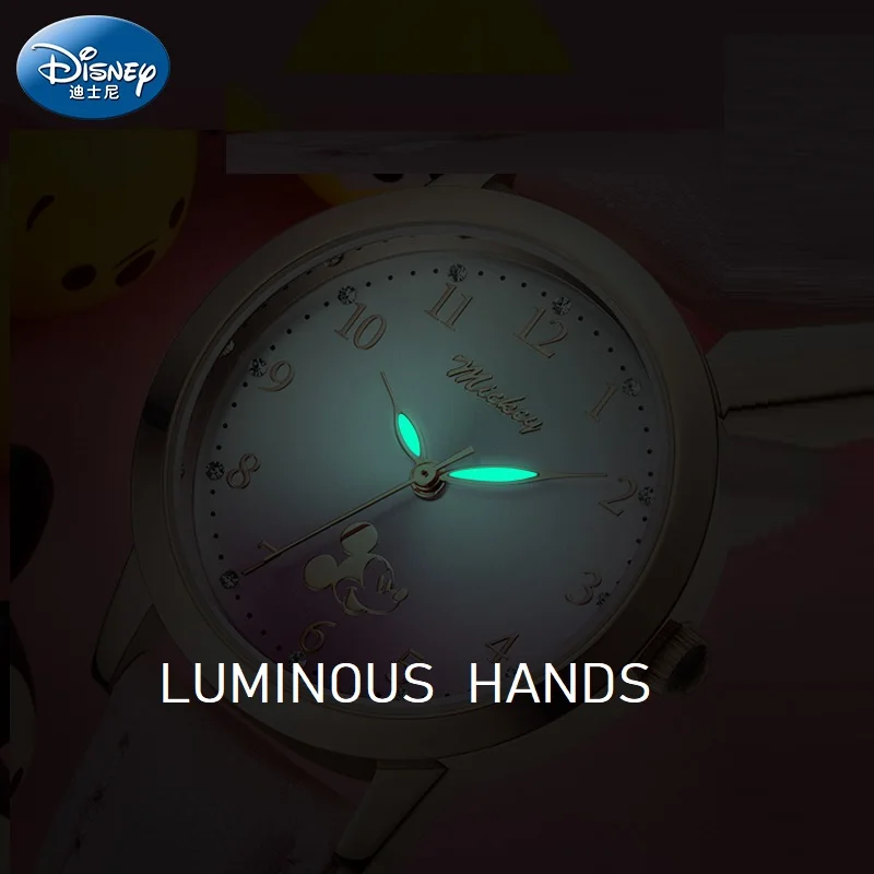 Оригинальные повседневные кварцевые наручные часы для девочек с изображением