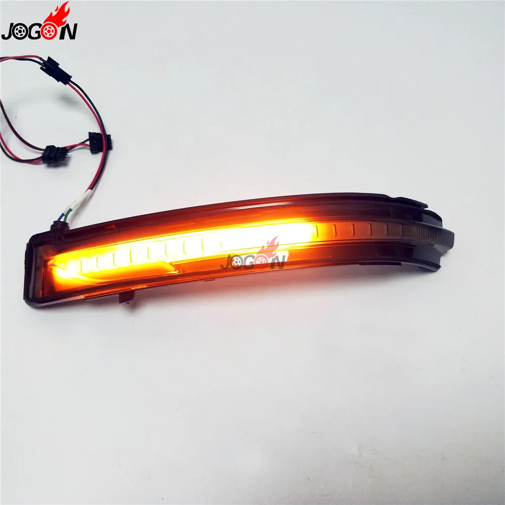 Black For Nissan X-Trail T32 Rogue Qashqai J11 Murano Navara Pathfinder LED Side Mirror Dynamic Turn Signal Sequential Light