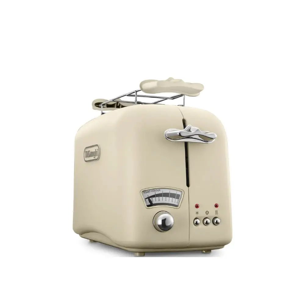 Тостер DeLonghi Argento Flora CT021 | Бытовая техника