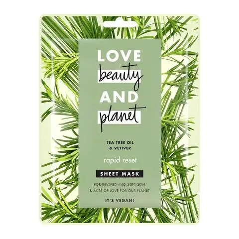 Маска для лица Love Beauty and Planet тканевая быстрая перезагрузка 1 шт. |