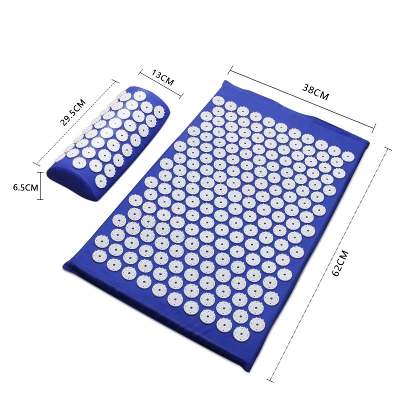 

Massager Cushion Massage Mat Acupressure Relieve Back Body Pain Spike Mat Acupuncture Yoga Mat/Pillow