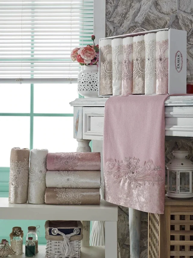 

RIYAAN KADFE FANTEZ HAND TOWEL 3'L BOX 395602075