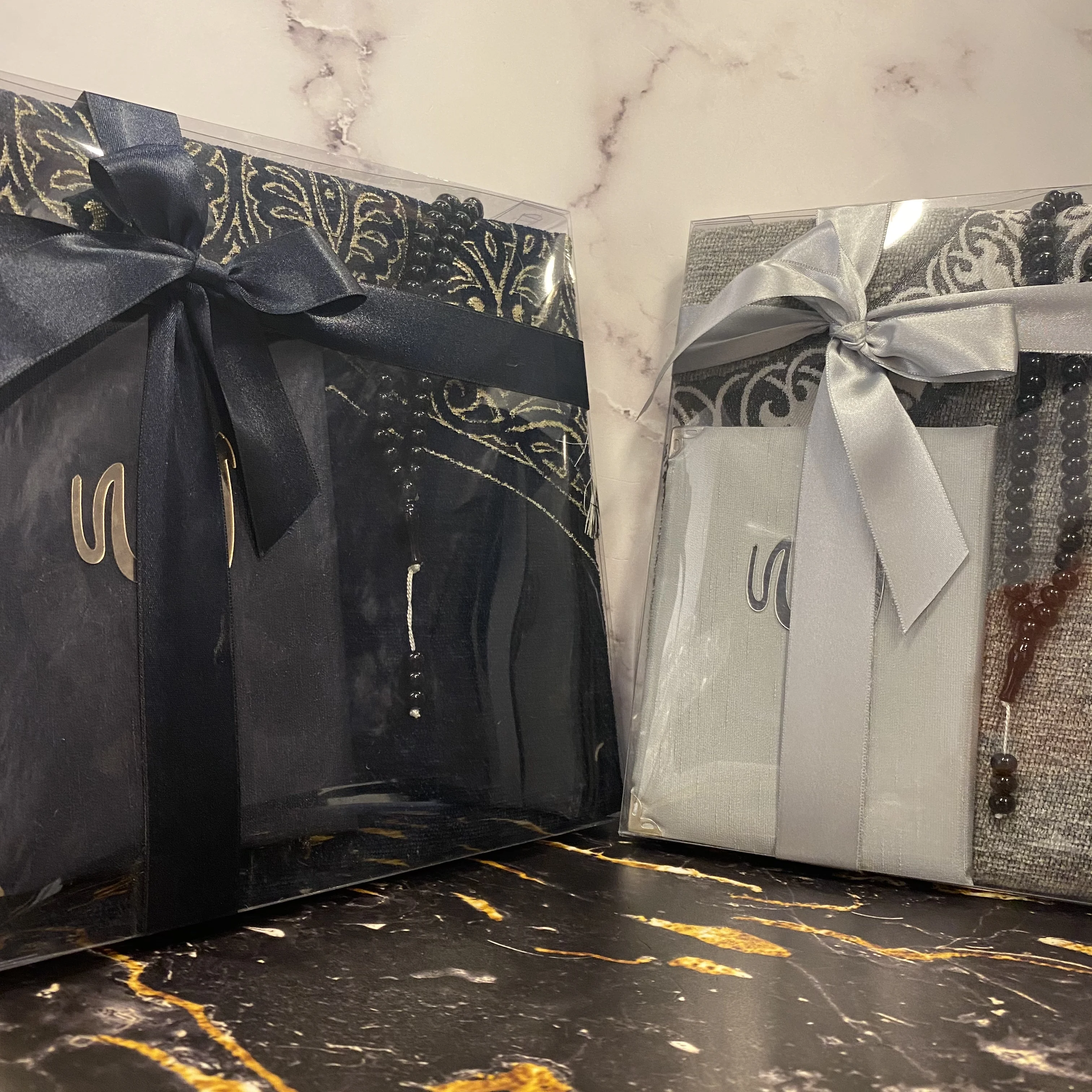 

Islamic Gift Set for Fathers Arabic Yaseen Tasbeeh Prayer Mat Favors for Men Muslim WeddingGifts for Him Friend Grandfather