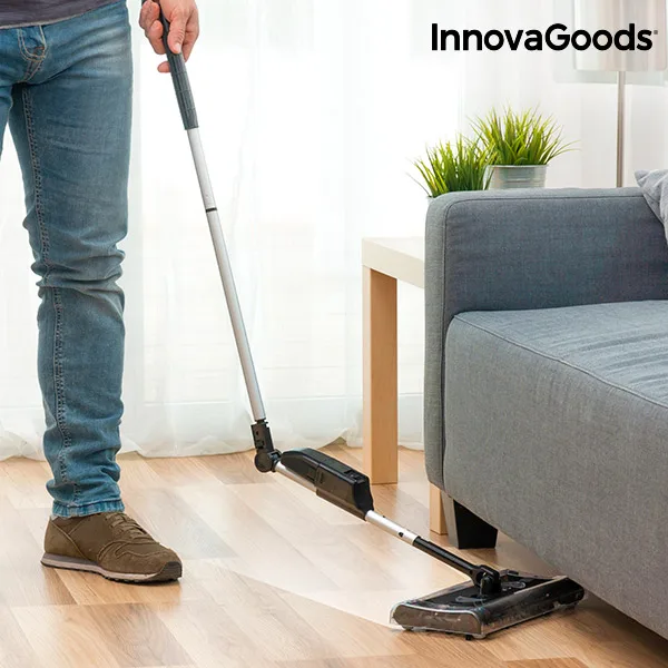 InnovaGoods прямоугольный электрический веник 7 2 V 700 мА/ч черного и серого