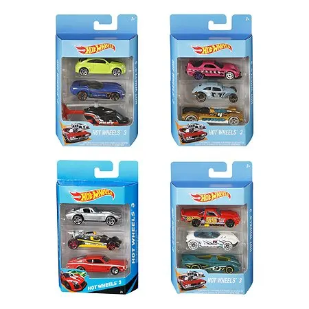 Подарочный набор Hot Wheels из 3 машинок в ассортименте |