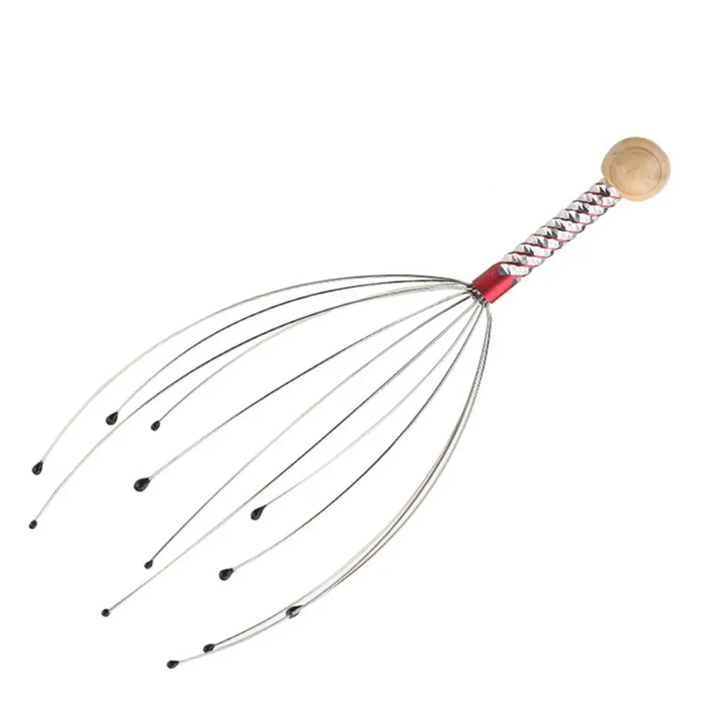 

Head Massager Brush Comb Scalp Relaxing Relieving Treatment Stress Therapeutic Tool For Escaping Stress Easy to Take