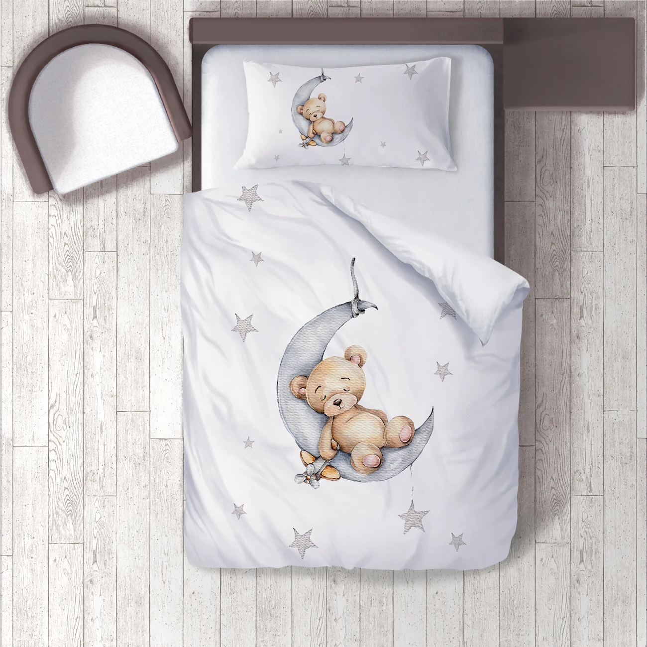 Комплект постельного белья с пододеяльником подушка чехол для детской комнаты 3D