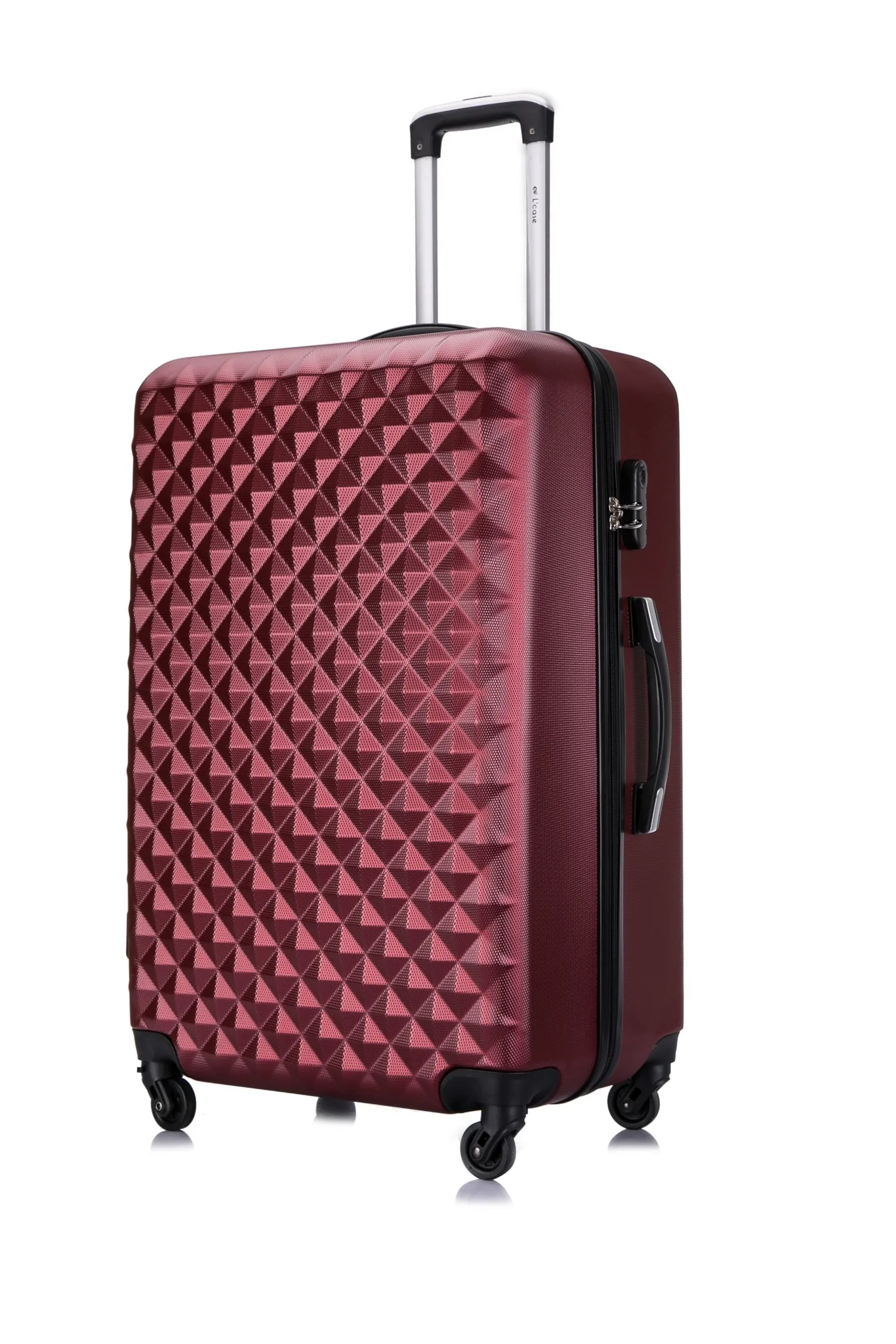 luggage red wine swuitcase travel trip suitcases on wheelsbags airplane bag | Багаж и сумки