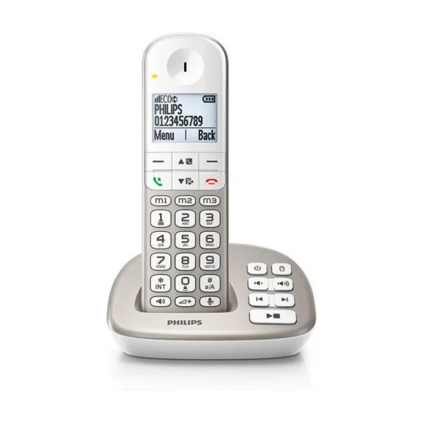 Беспроводной телефон Philips XL4951S/23 1 9 &quotDECT белый|Телефоны| |